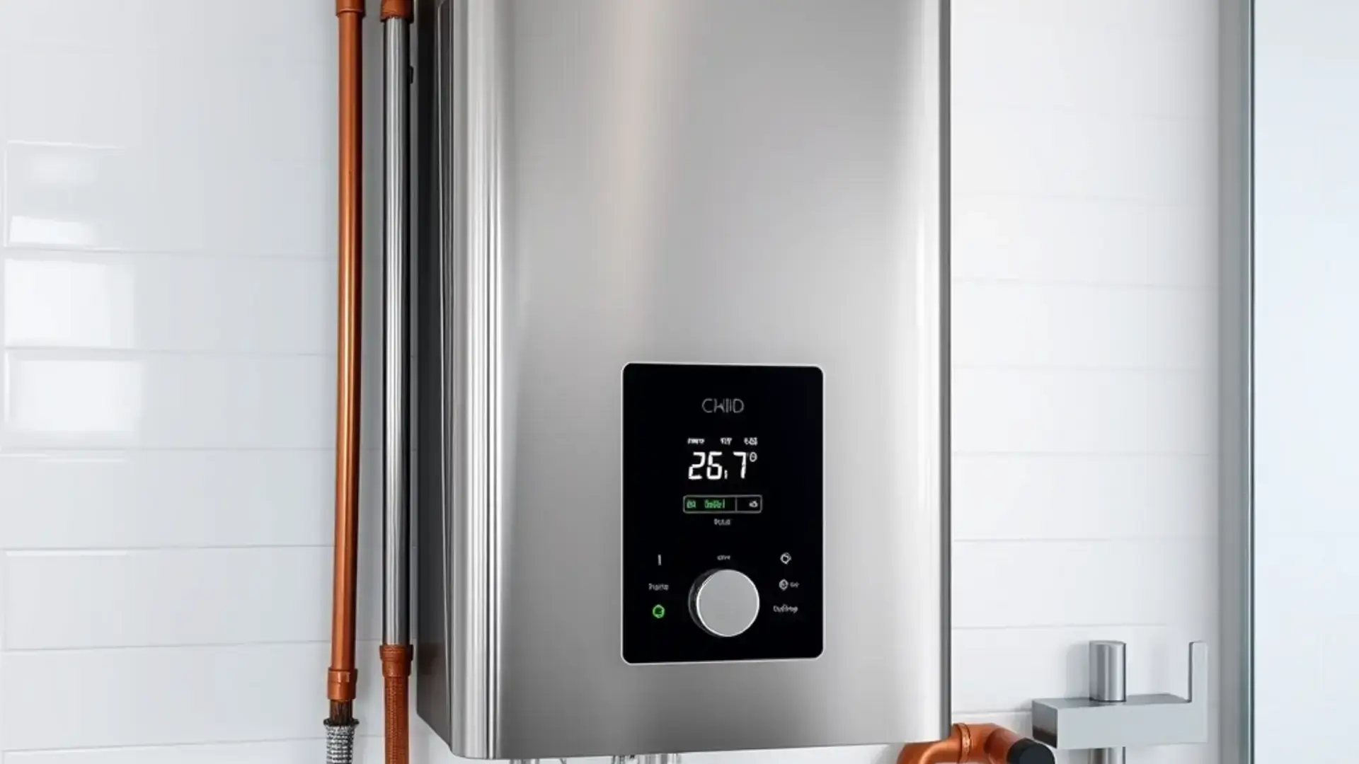 Modern tankless water heater